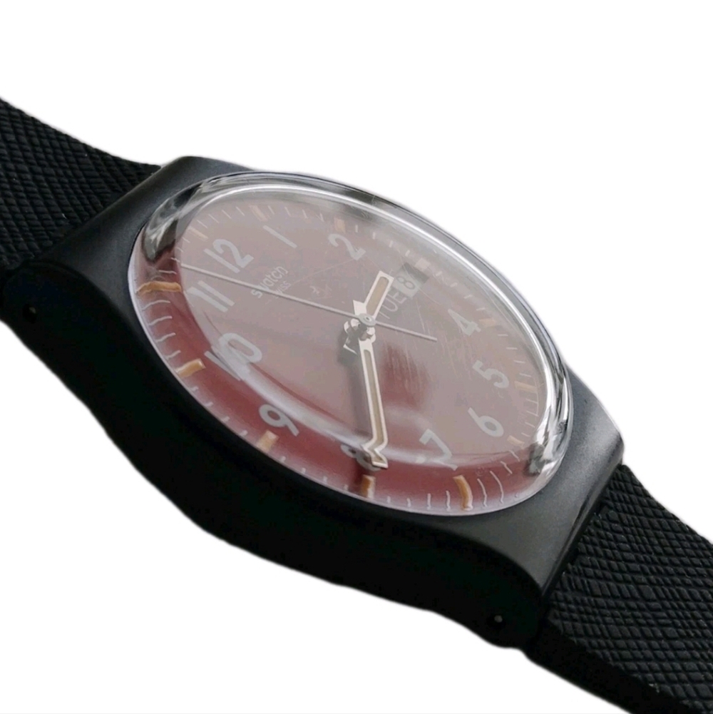 Swatch Unisex Quartz Day/Date Watch - Picture 6 of 8